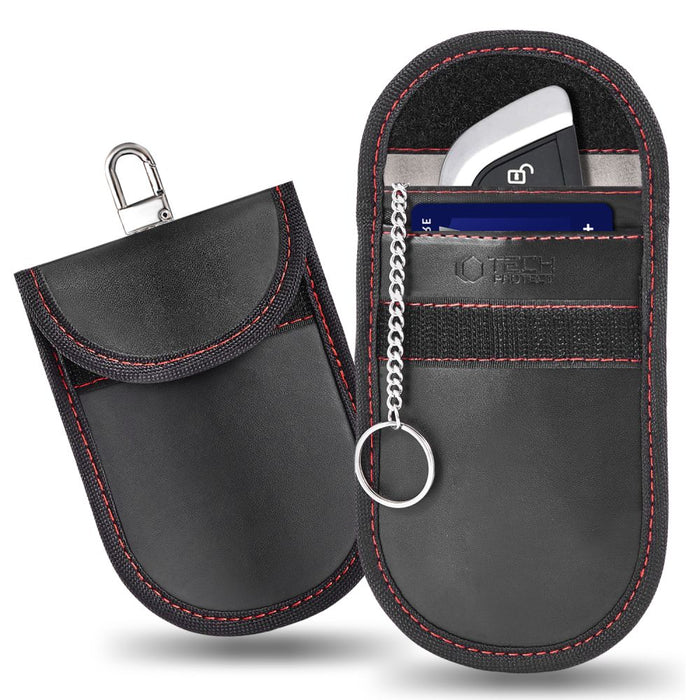 Tech-Protect KLR100 RFID Case - Black and Red