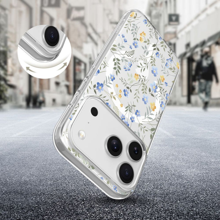 Tech-Protect FlexAir MagSafe Case for iPhone 17 Pro - Daisies with Leaves