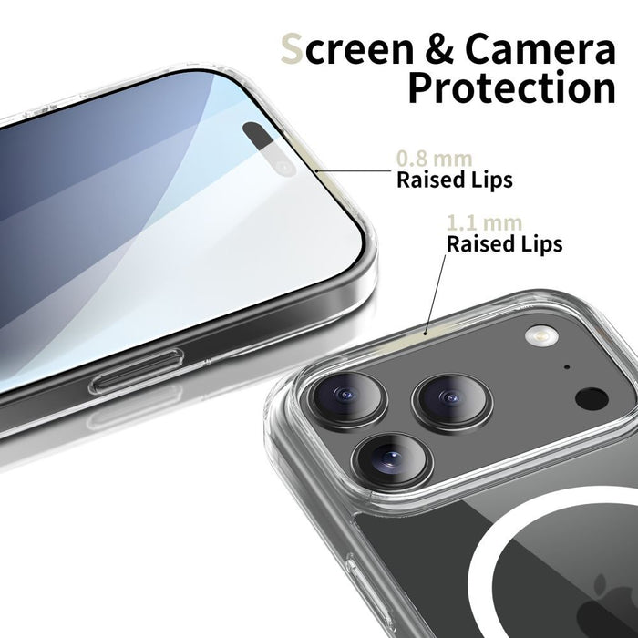 Tech-Protect FlexAir Hybrid MagSafe Case for Google Pixel 10 / 10 Pro - Transparent