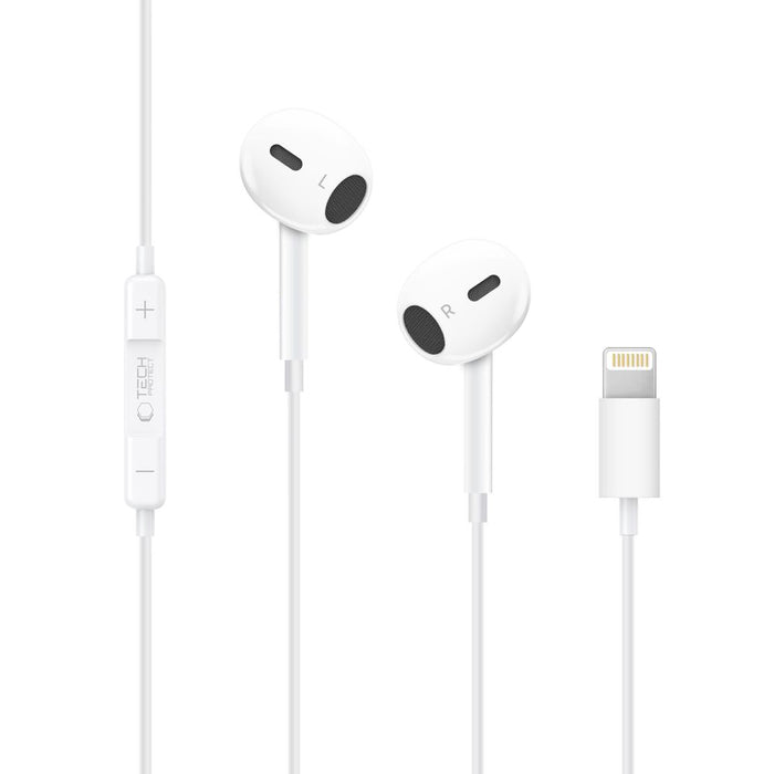 Tech-Protect Ultraboost Core G2 Lightning Headphones - White