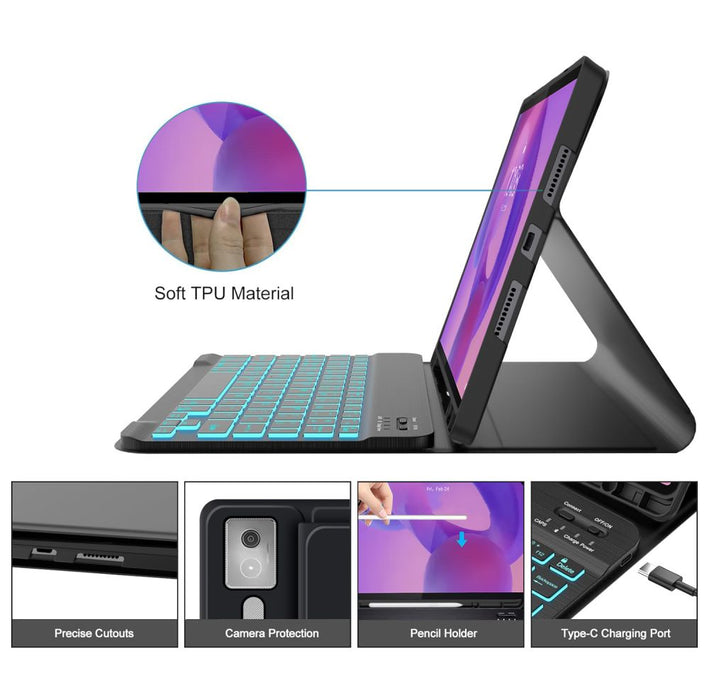 Tech-Protect SC Pen Case for Lenovo Idea Tab Pro / Pro Mt 12.7 TB-373 - Black
