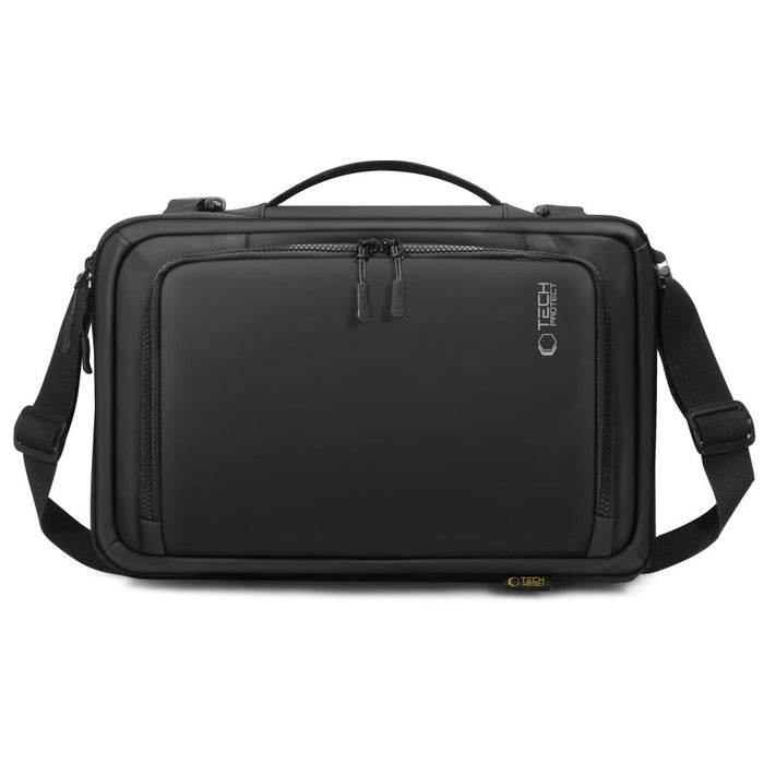 Tech-Protect Defender S50 Backpack for Ryanair &amp; Wizzar, 20L Laptop - Black