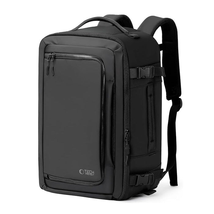 Tech-Protect Defender S50 Backpack for Ryanair &amp; Wizzar, 20L Laptop - Black