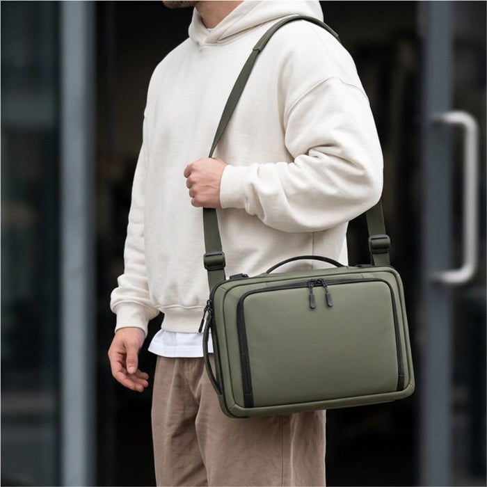 Tech-Protect Defender S50 Backpack for Ryanair &amp; Wizzar, 20L Laptop - Olive