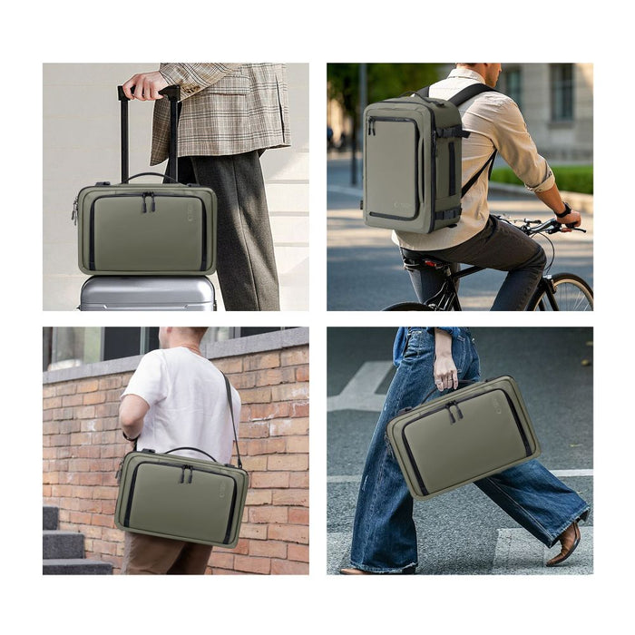 Tech-Protect Defender S50 Backpack for Ryanair &amp; Wizzar, 20L Laptop - Olive