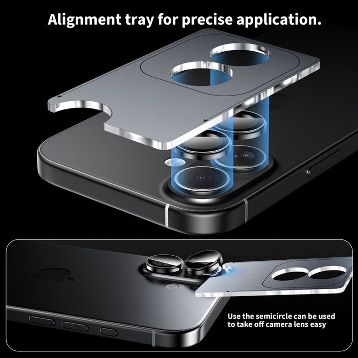 Tech-Protect Camring Fit+ Camera Cover for iPhone 17 - Blue