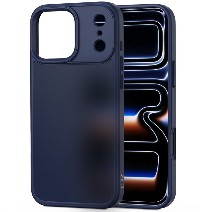 Tech-Protect MagMat Case for iPhone 17 Pro - Matte Navy Blue