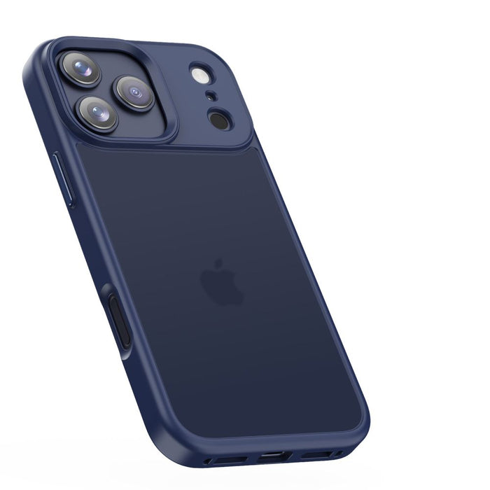 Tech-Protect MagMat Case for iPhone 17 Pro - Matte Navy Blue