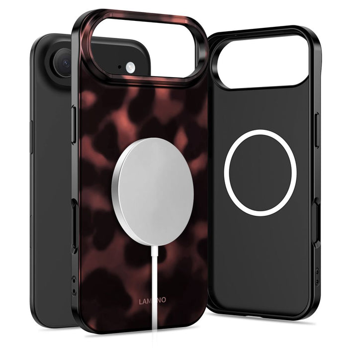 Tech-Protect Lamano MagSafe Case for iPhone Air - Black and Red
