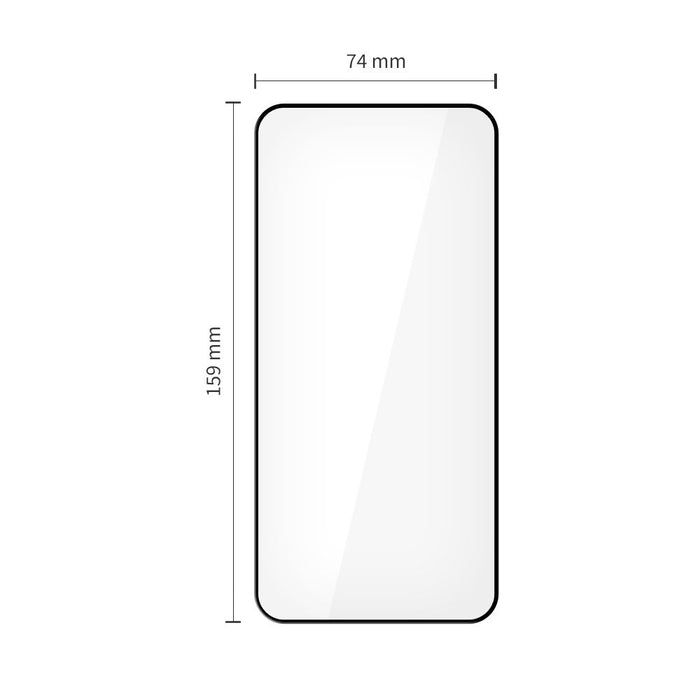 Tech-Protect Glass Fit+ 2-pack tempered glass for Xiaomi 15T / 15T Pro - black