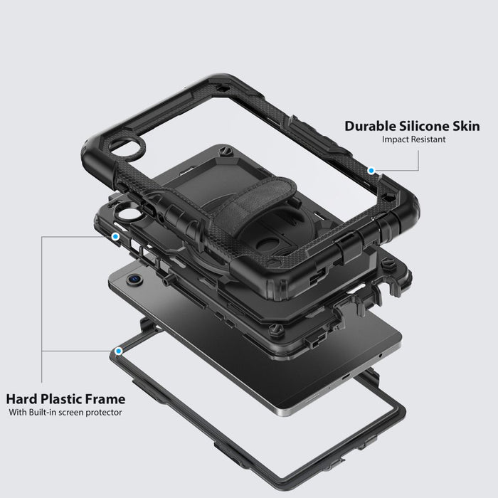 Tech-Protect Solid Case for Samsung Galaxy Tab A9 / A11 8.7 X110 / X115 / X133 / X135 - Black