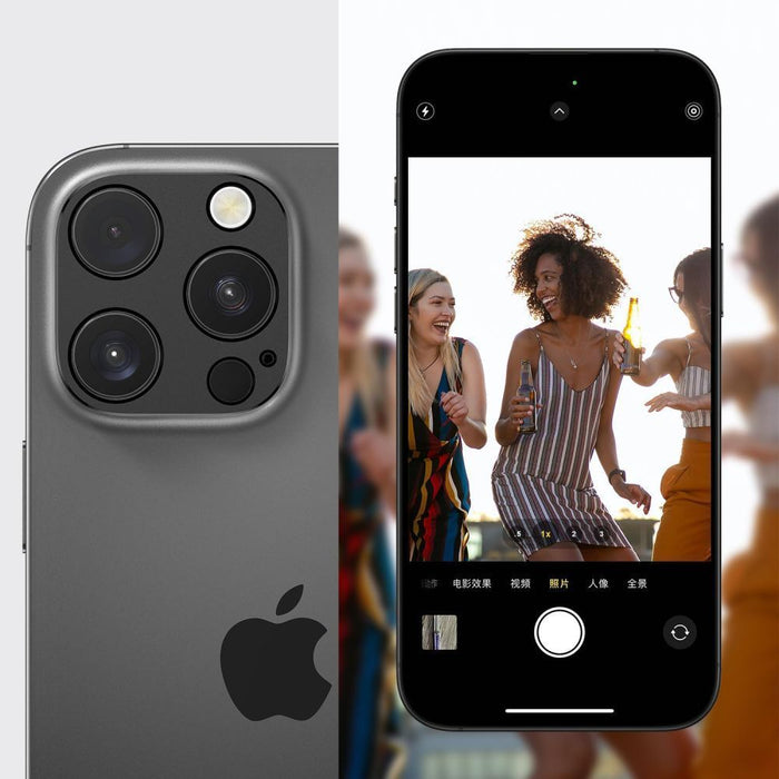 Tech-Protect Camalloy Fit+ Camera Cover for iPhone 17 Pro - Orange