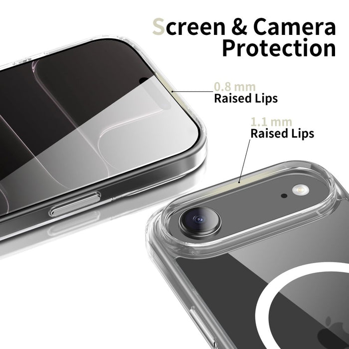 Tech-Protect Flexair Hybrid CC MagSafe Case for iPhone Air - Clear