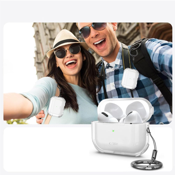 Tech-Protect Bounce Case for AirPods Pro 3 - Clear