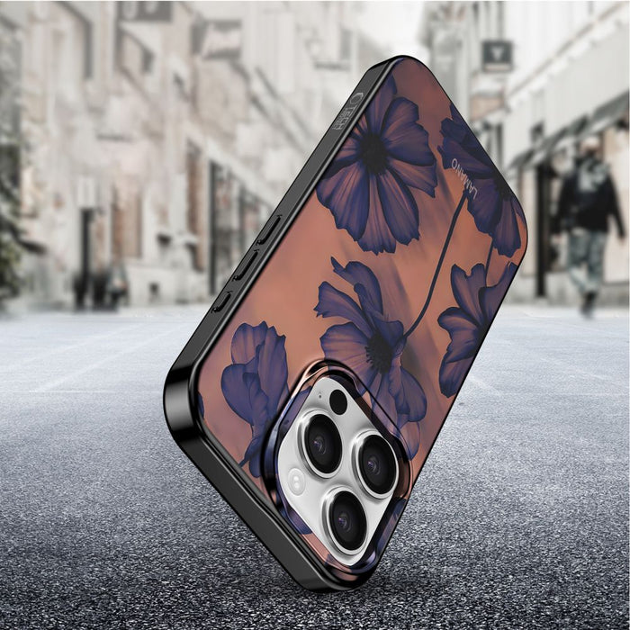 Tech-Protect Lamano MagSafe case for iPhone 16 Pro Max - brown-purple