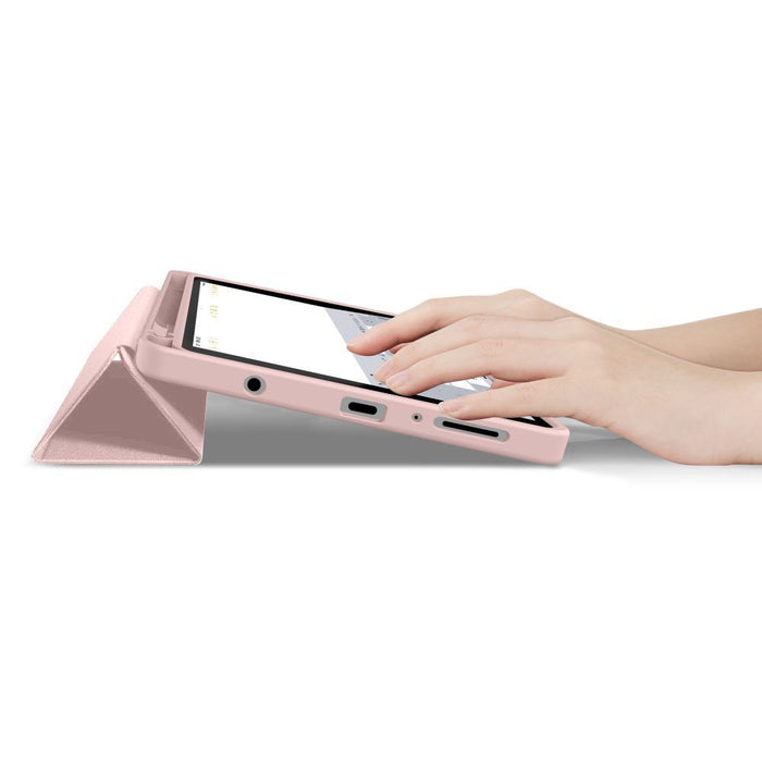 TechProtect SmartCase Pen case for Samsung Galaxy Tab A9 / A11 8.7 X110 / X115 / X133 / X135 - pink