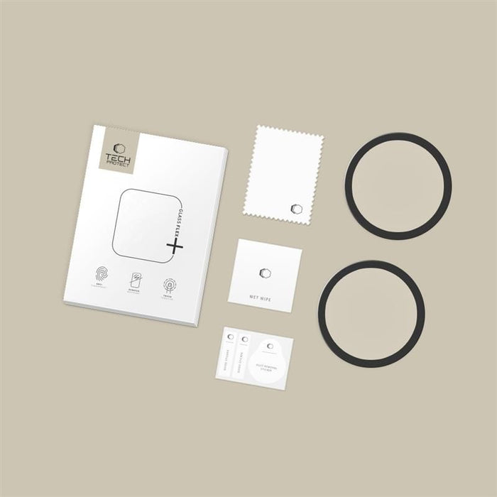 Tech-Protect Glass Flex+ 2-pack for Garmin Venu 4 45mm - black