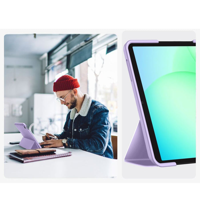 TechProtect SmartCase case for Samsung Galaxy Tab A9 / A11 8.7 X110 / X115 / X133 / X135 - purple