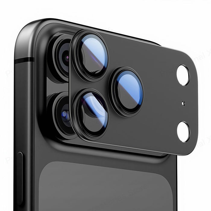 Tech-Protect Camfull Fit+ Camera Lens Glass for iPhone 17 Pro - Navy Blue