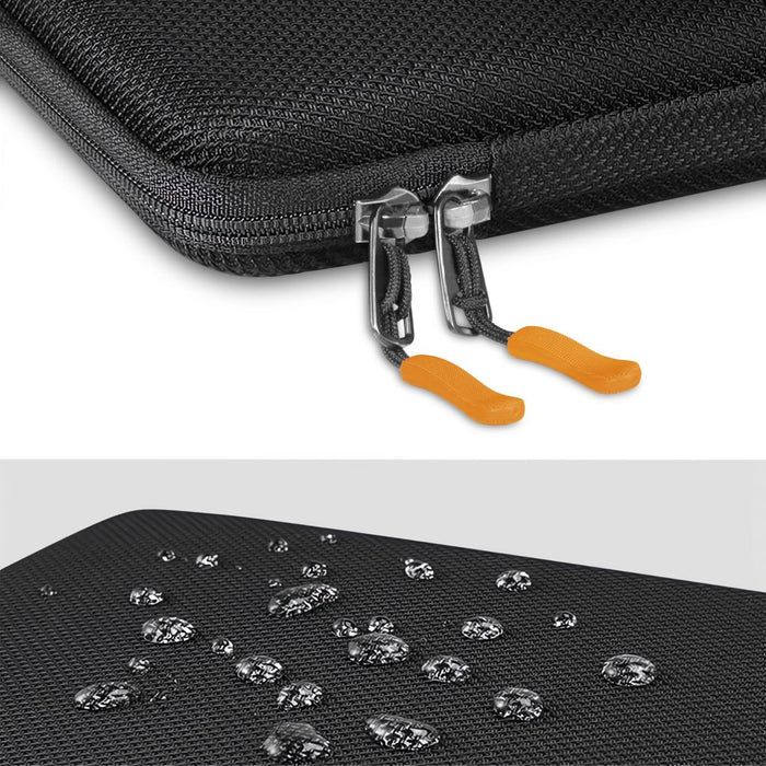 Tech-Protect Hardpouch Laptop Case 13-14 - Black and Orange