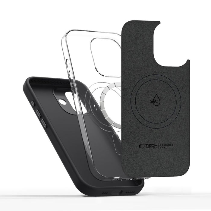 Tech-Protect Uniq MagSafe case for iPhone 17 - black