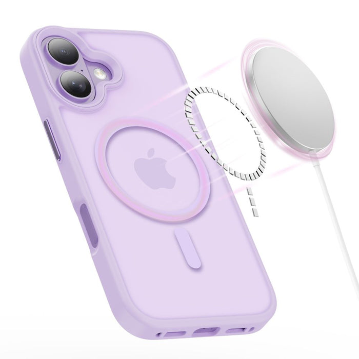 Tech-Protect MagMat MagSafe Case for iPhone 17 - Purple