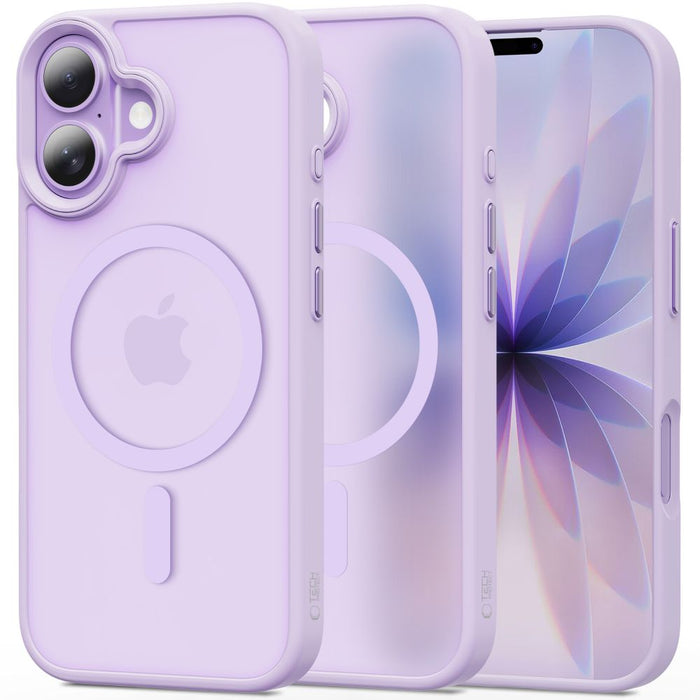 Tech-Protect MagMat MagSafe Case for iPhone 17 - Purple