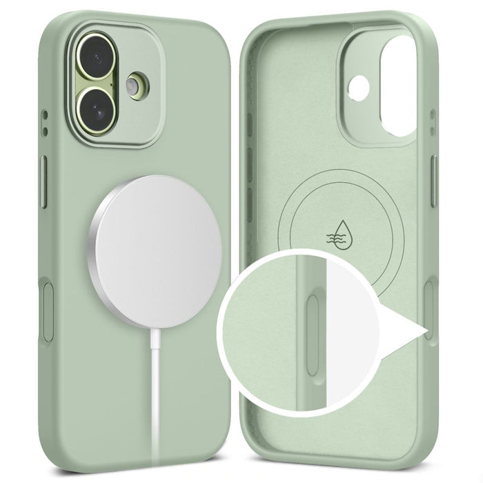 Tech-Protect Uniq MagSafe case for iPhone 17 - green