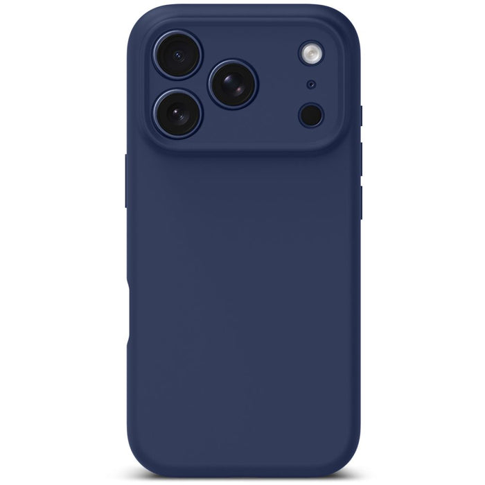 Tech-Protect Silicone MagSafe Case for iPhone 17 Pro - Navy Blue