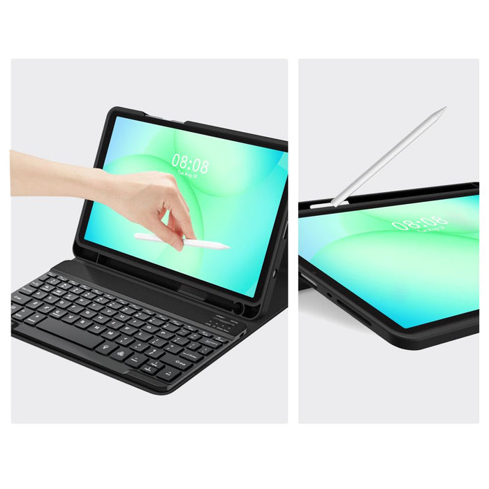 Tech-Protect SC Pen Case for Samsung Galaxy Tab A9 / A11 8.7 X110 / X115 / X133 / X135 - Black