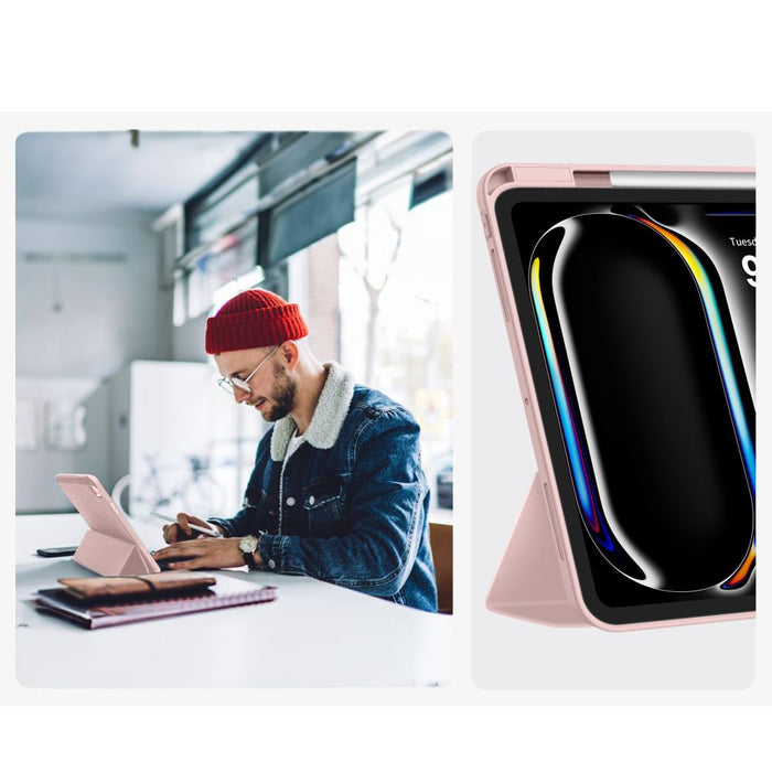 Tech-Protect SC Pen Case for iPad Pro 13” 7 / 8 / 2024-2025 - Pink