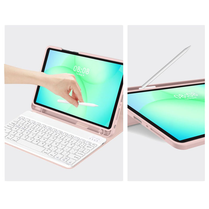 Tech-Protect SC Pen Case for Samsung Galaxy Tab A9+ / A11+ Plus 11.0 X210 / X215 / X216 / X230 / X235 / X236 - Pink