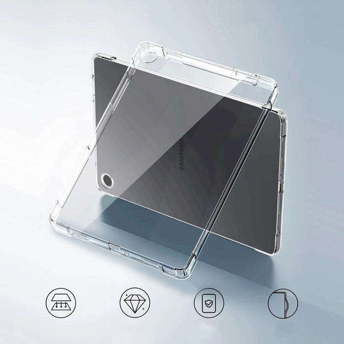 Tech-Protect FlexAir Case for Samsung Galaxy Tab A9+ / A11+ - Transparent
