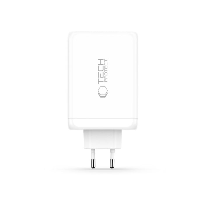 Tech-Protect NC240W-GaN 4-Port 240W Wall Charger - White