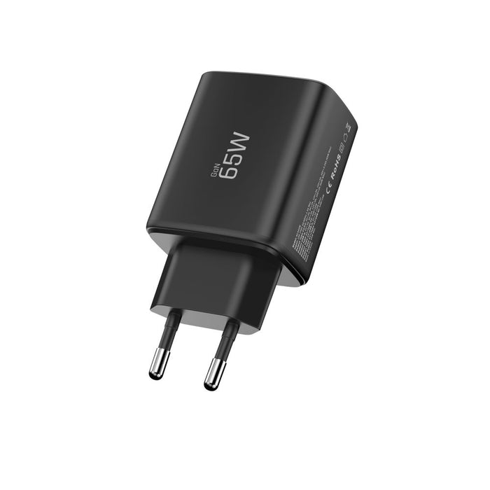 Tech-Protect NCA65W-GAN 3-Port 65W Wall Charger - Black