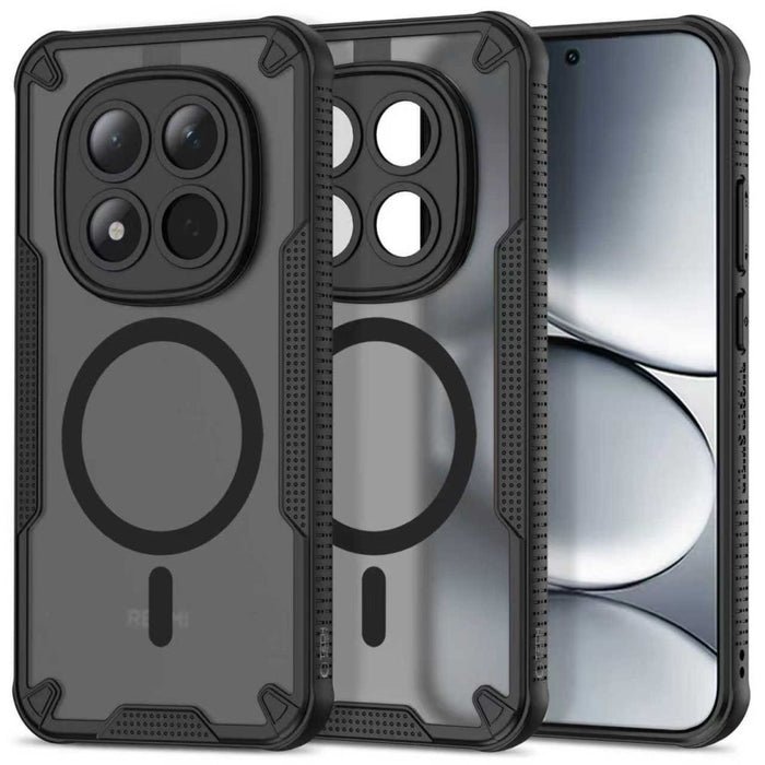 Tech-Protect Rugged Shield MagSafe Case for Xiaomi Redmi Note 15 Pro 5G - Black