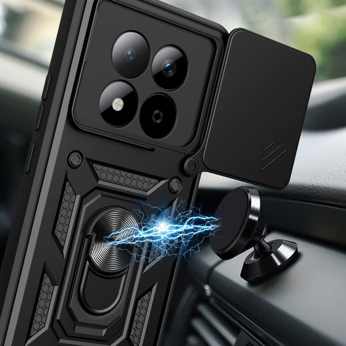Tech-Protect CamShield Pro Case for Xiaomi Redmi Note 15 Pro 5G - Black