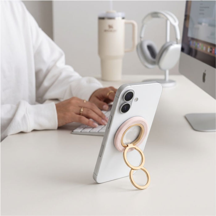 Tech-Protect MMR700 Lamano MagSafe Magnetic Phone Holder - Rose Gold