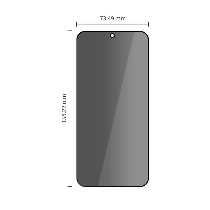 Tech-Protect Glass SPY+ 2-Pack Privacy Tempered Glass for Samsung Galaxy A37 / A57 5G / S25 FE