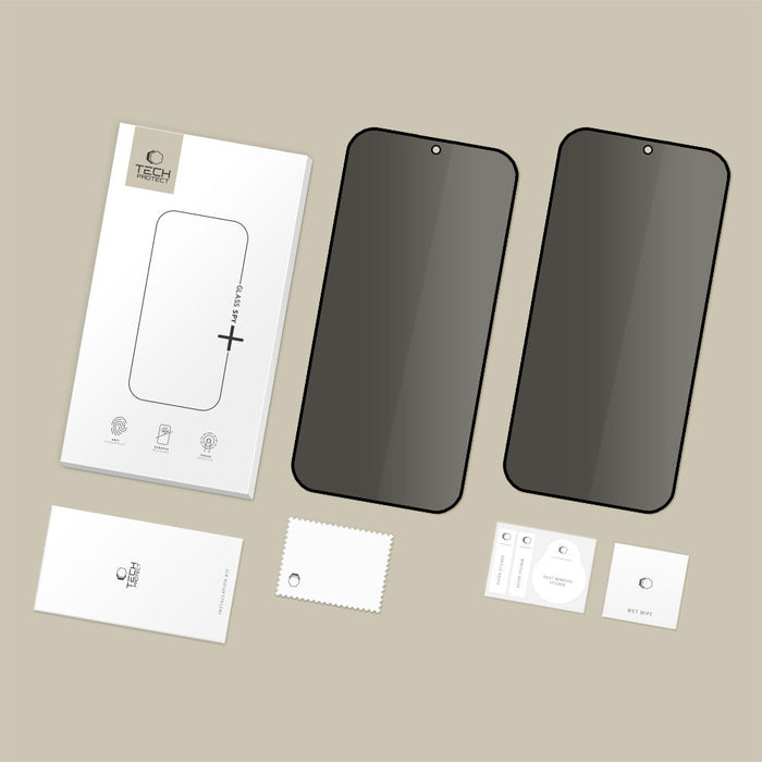 Tech-Protect Glass SPY+ 2-Pack Privacy Tempered Glass for Samsung Galaxy S26+