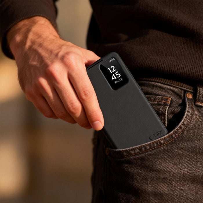 Tech-Protect Smart Wallet Case for Samsung Galaxy S26 - Black