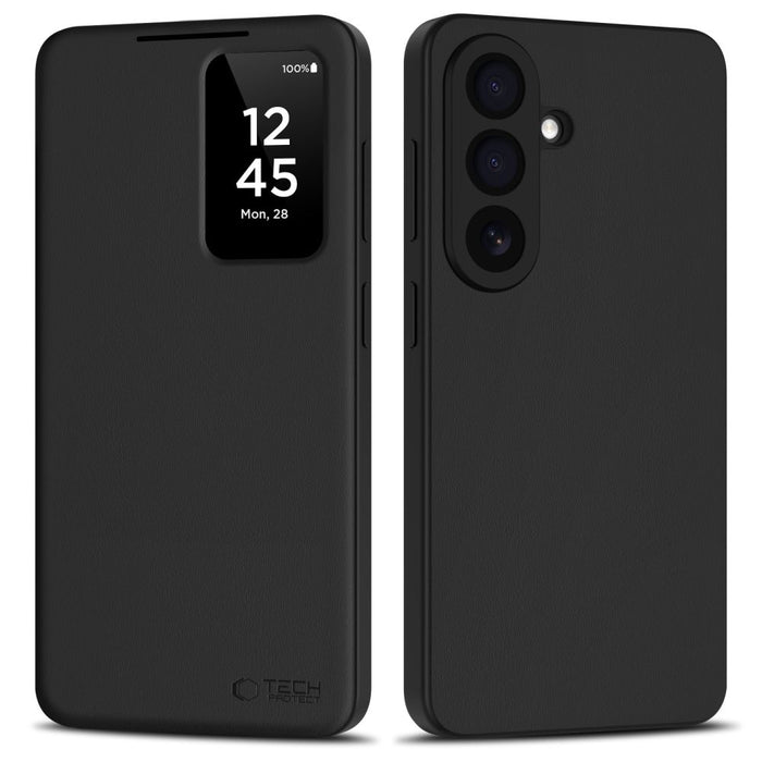 Tech-Protect Smart Wallet Case for Samsung Galaxy S26+ - Black