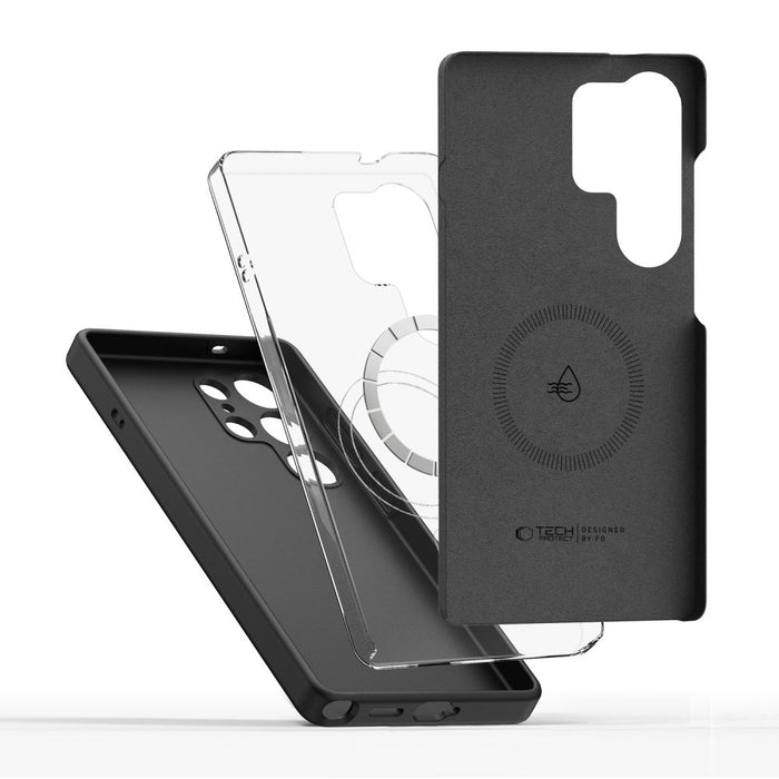 Tech-Protect Silicone MagSafe Case for Samsung Galaxy S26 Ultra - Black