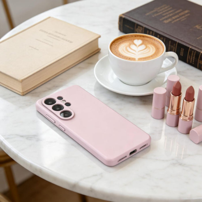 Tech-Protect Silicone MagSafe Case for Samsung Galaxy S26 Ultra - Pink