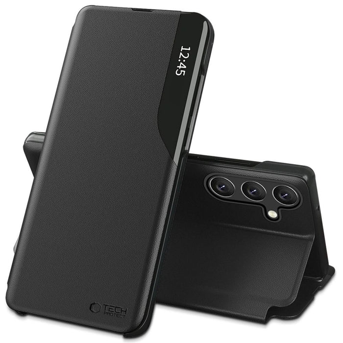 Tech-Protect Smart View Case for Samsung Galaxy A57 5G - Black