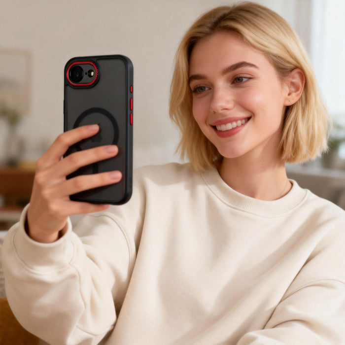 Tech-Protect MagCam Case for iPhone 16e / 17e - Translucent