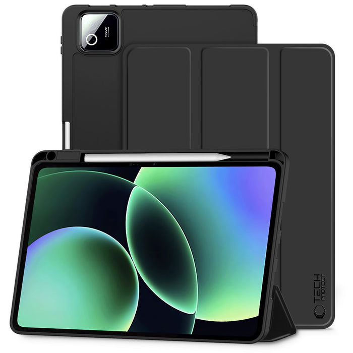 Tech-Protect SmartCase Pen Case for Xiaomi Pad 7 / 7 Pro / 8 / 8 Pro 11.2 - Black