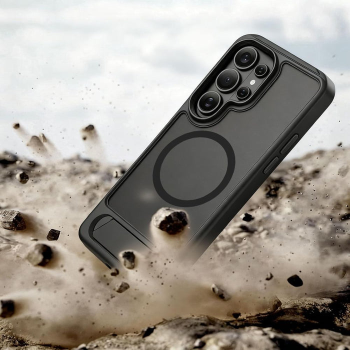 Tech-Protect MagRack MagSafe Case for Samsung Galaxy S26 Ultra - Matte Black