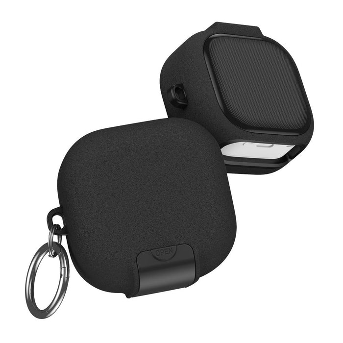 Tech-Protect Slim Hook Case for Samsung Galaxy Buds 4 / 4 Pro - Black