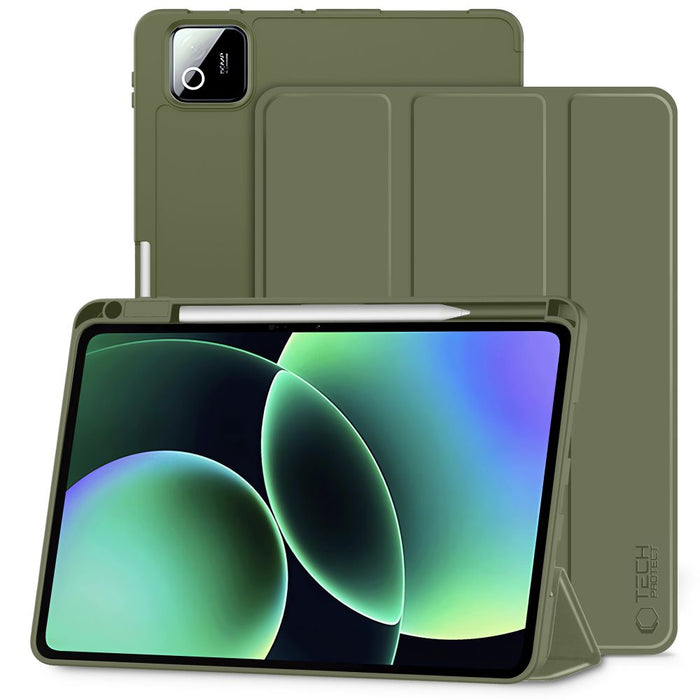 Tech-Protect SmartCase Pen case for Xiaomi Pad 11.2" - olive